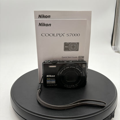 Nikon Coolpix S7000 Digital Camera With Manual