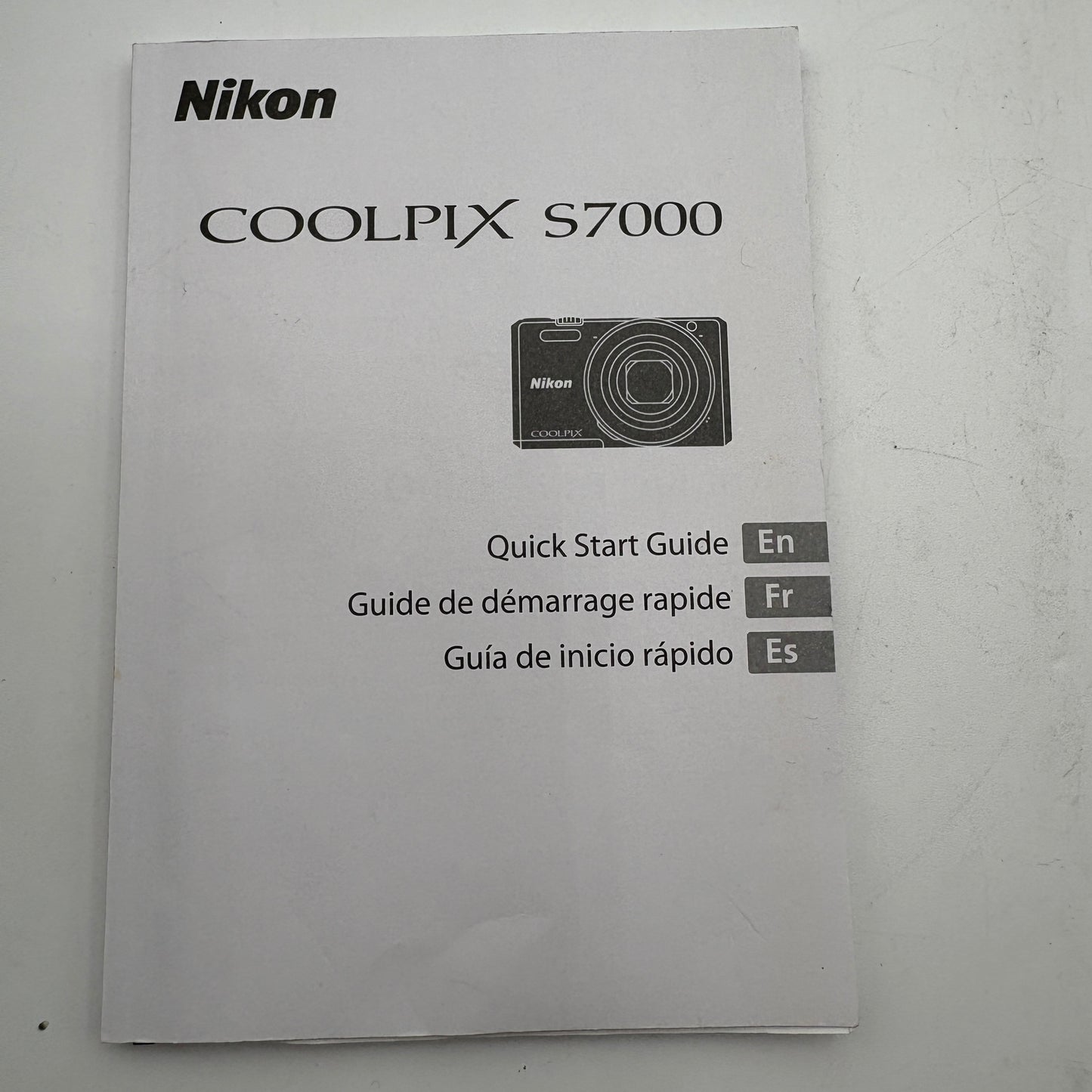 Nikon Coolpix S7000 Digital Camera With Manual