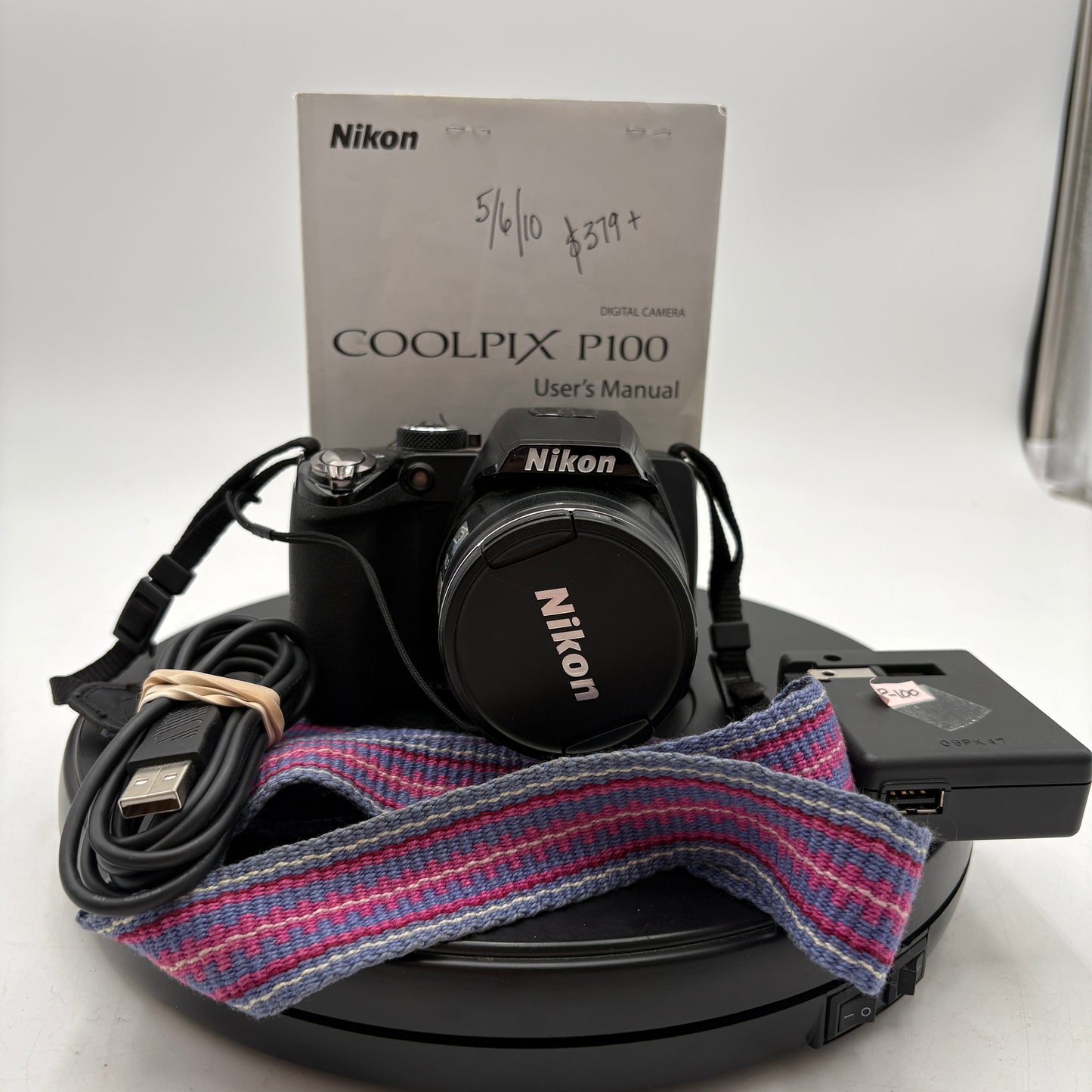 Nikon Coolpix P100 Digital Camera With Manual, Charger and 1 Battery