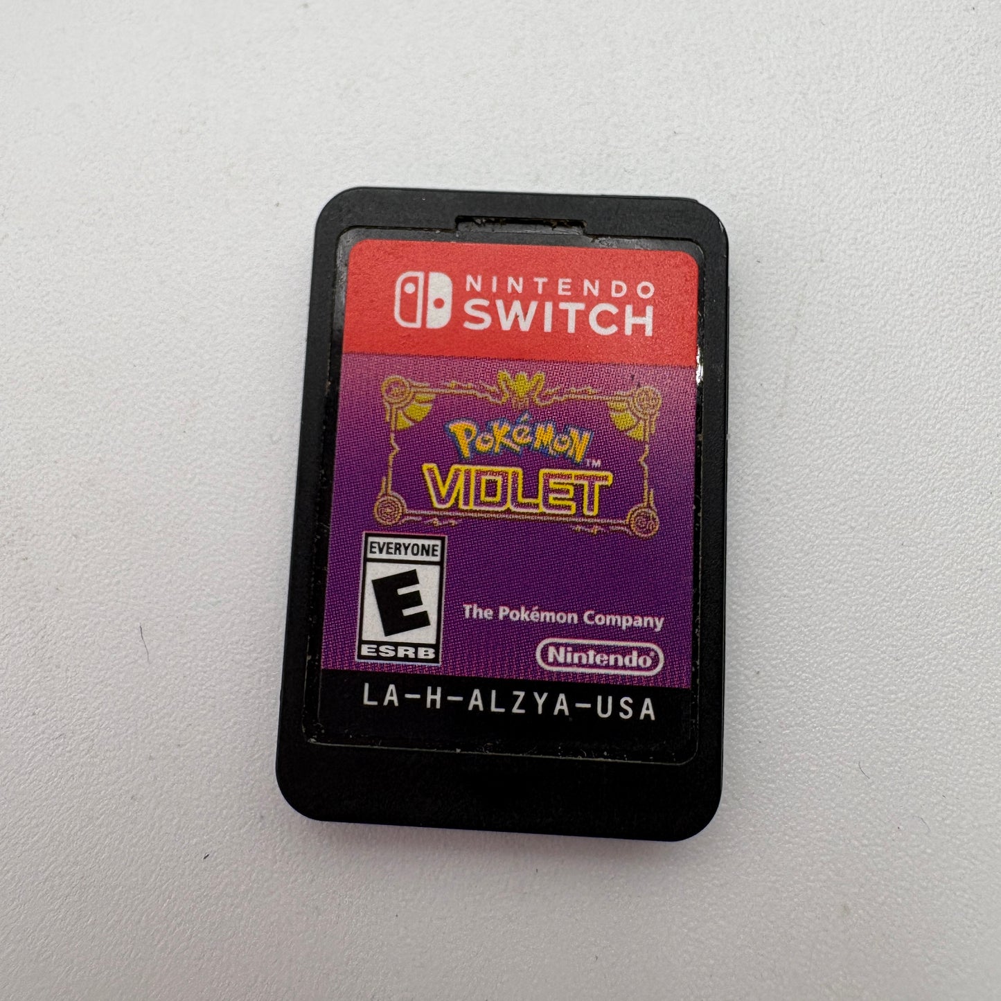 Nintendo Switch Pokemon Violet Used Video Game Black