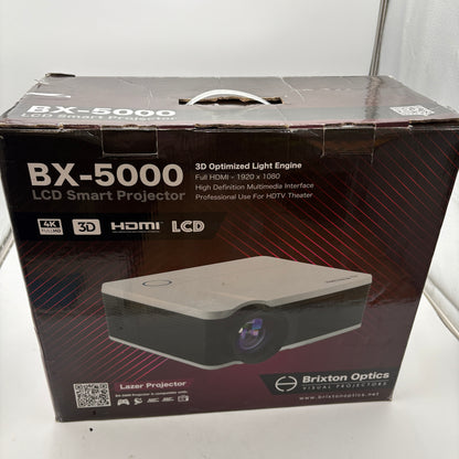 Brixton Optics Visual Projectors BX-5000 Projector LCD Smart Projector