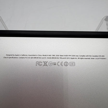 Apple MacBook Air 11" A1465 (2012) Core i5 1.7GHz 4GB 128GB