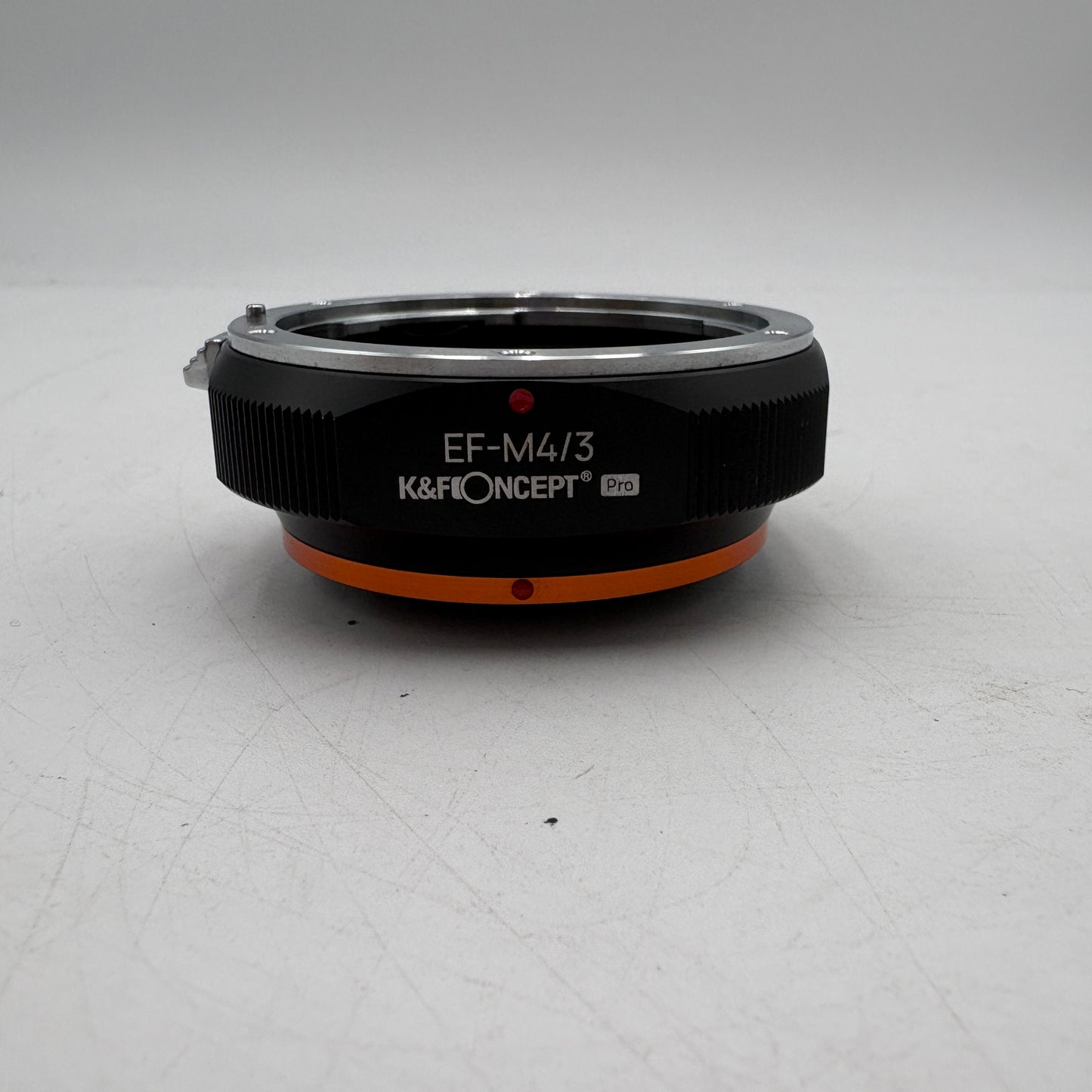 K&F Concept Canon EF/EF-S to M4/3 M43 MFT Mount Camera Lens Adapter - Black