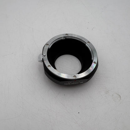 K&F Concept Canon EF/EF-S to M4/3 M43 MFT Mount Camera Lens Adapter - Black