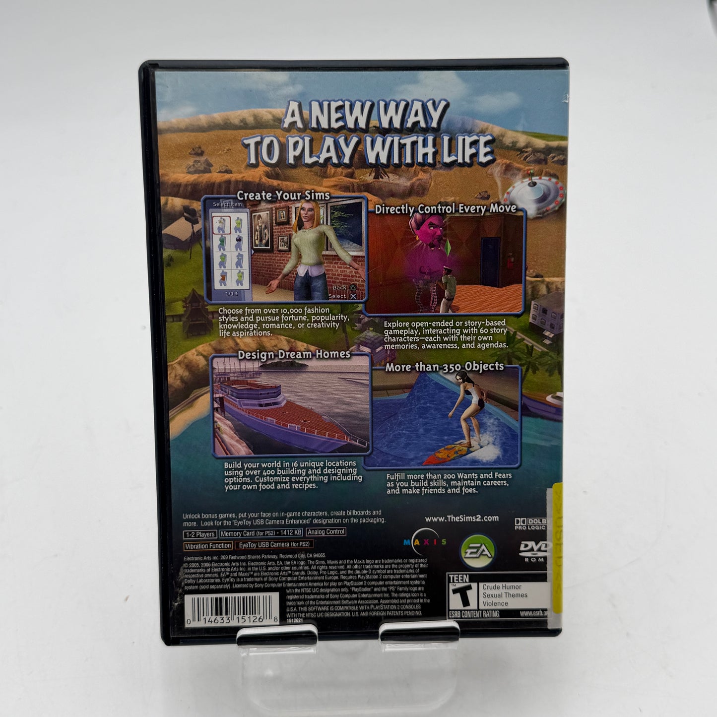 PlayStation 2 The Sims 2 CIB