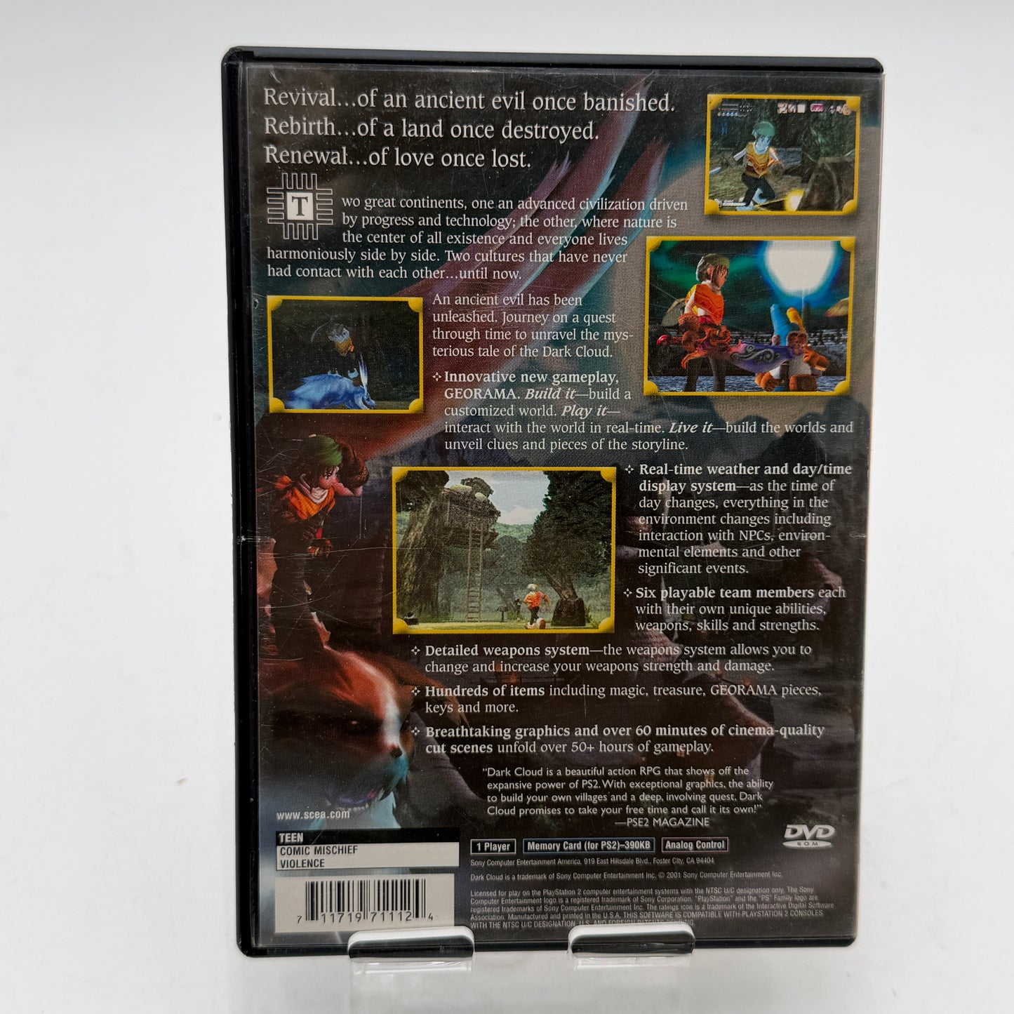 Playstation 2 Dark Cloud CIB
