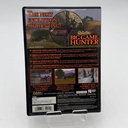 Sony PlayStation 2 Cabela's Big Game Hunter CIB