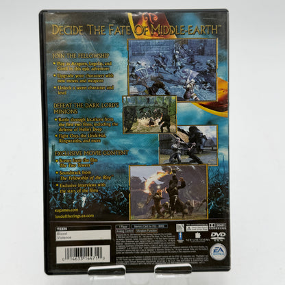 PlayStation 2 Lord of the Rings: The Two Towers CIB