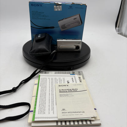 Sony Cybershot DSC-U40 Digital Camera Silver Used With Box