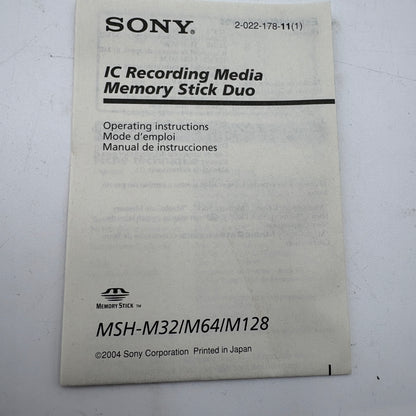 Sony Cybershot DSC-U40 Digital Camera Silver Used With Box