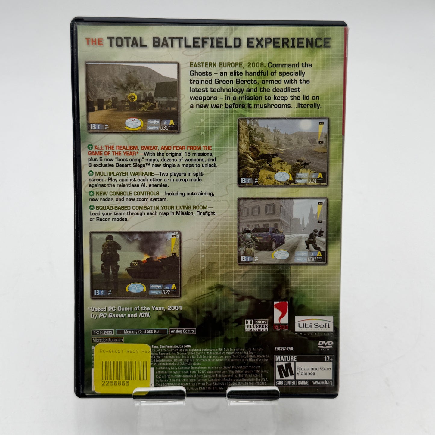 PlayStation 2 Ghost Recon CIB