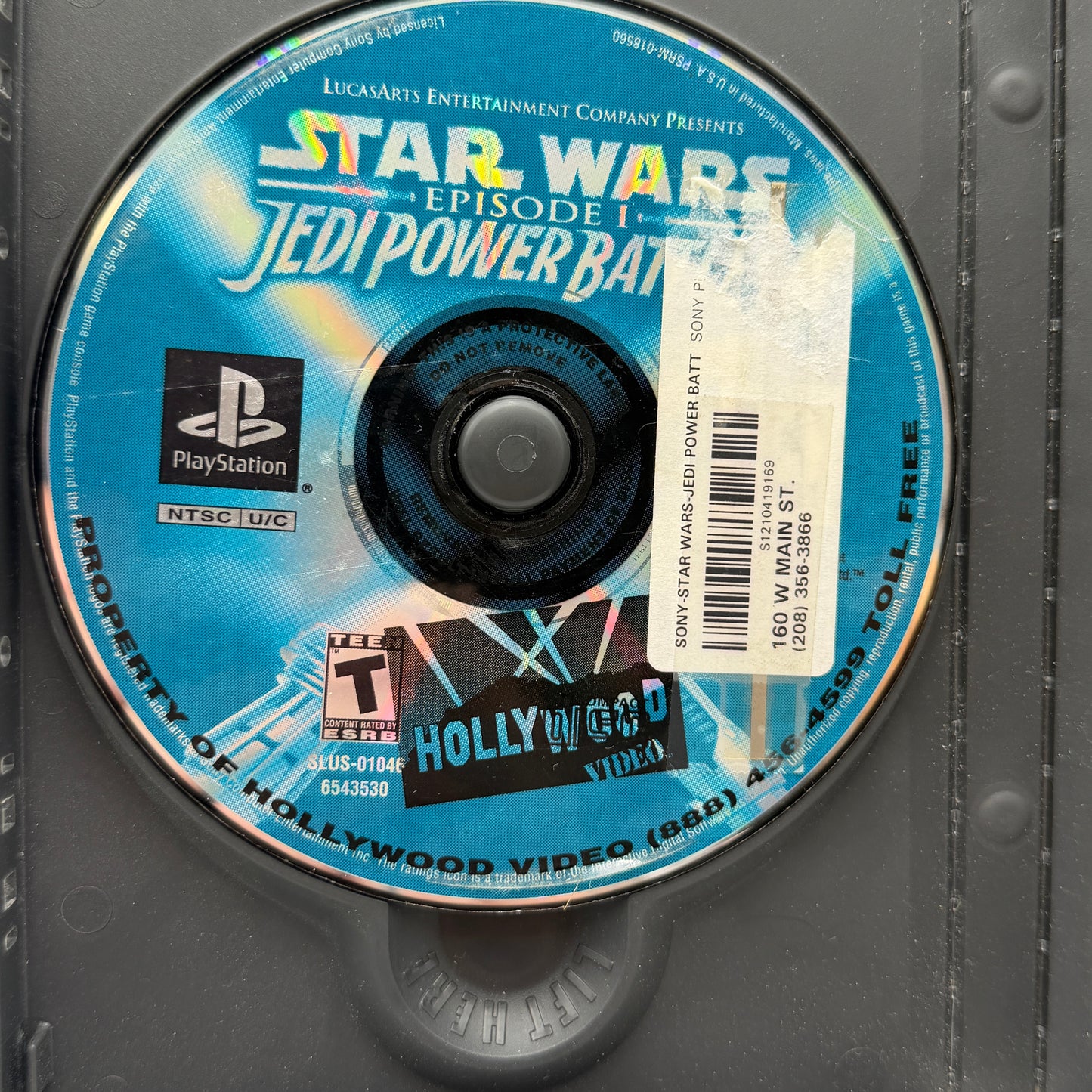 Sony PlayStation Star Wars Episode I: Jedi Power Battles DISC ONLY