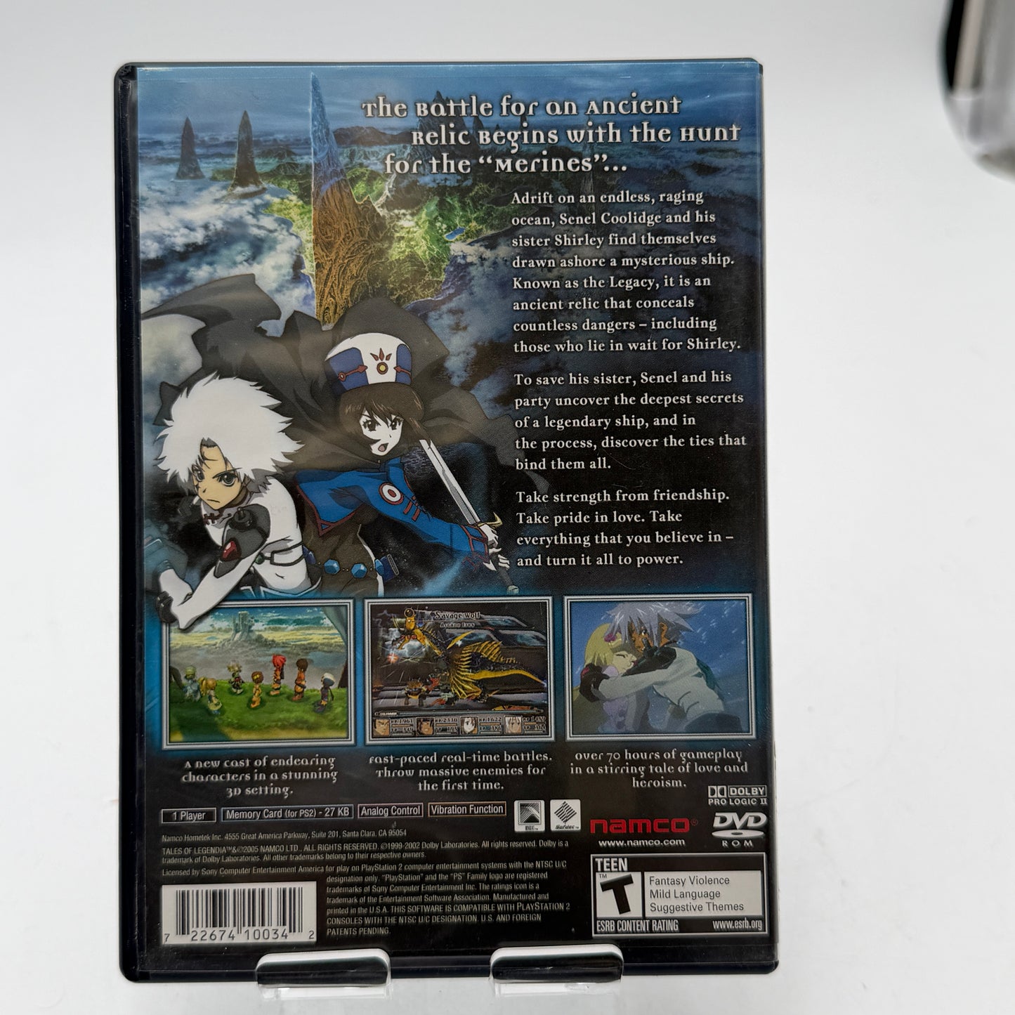 PlayStation 2 Tales of Legendia CIB