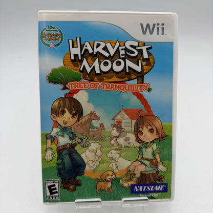Wii Harvest Moon: Tree of Tranquility Used With Box Video Game Complete in Box with Manual