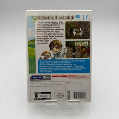 Wii Harvest Moon: Tree of Tranquility Used With Box Video Game Complete in Box with Manual