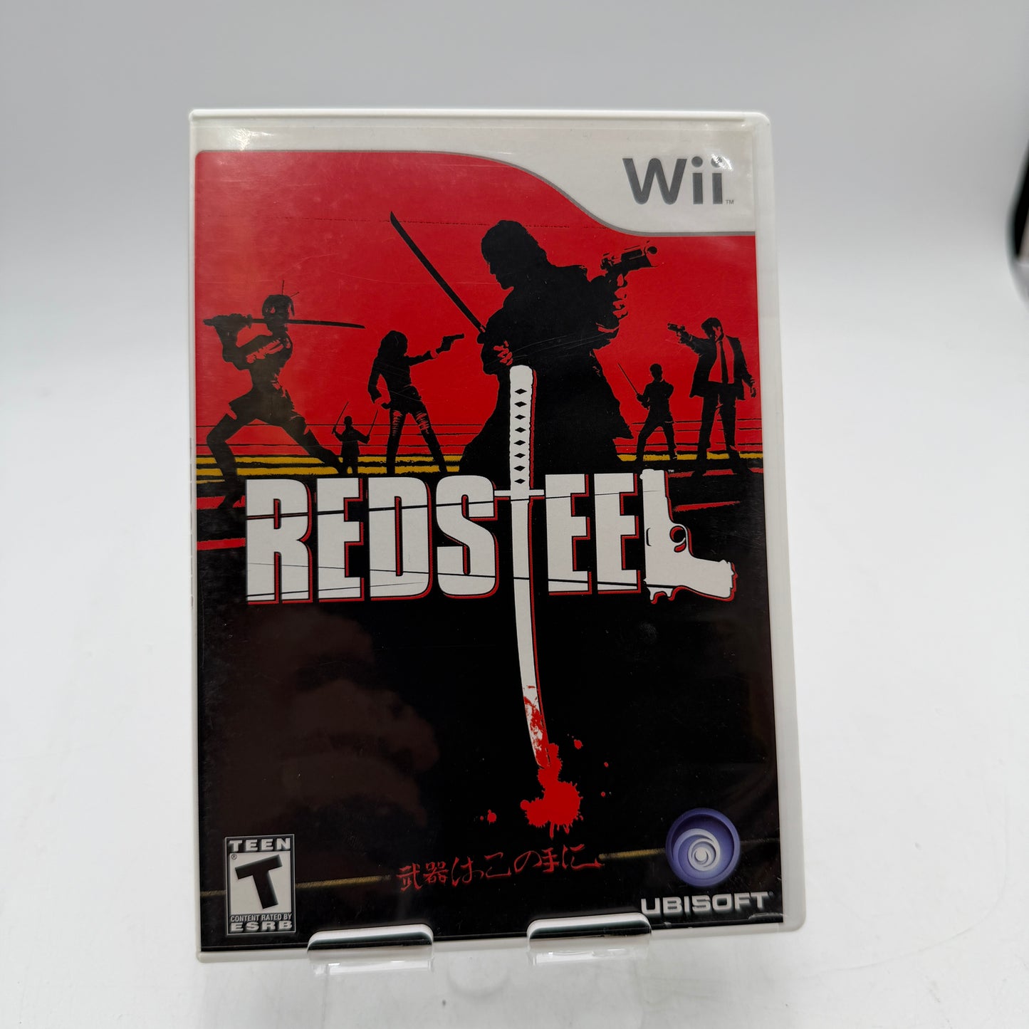 Wii Red Steel Video Game White Complete with Box and Manual