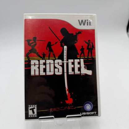 Wii Red Steel Video Game White Complete with Box and Manual