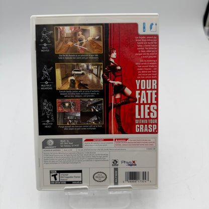 Wii Red Steel Video Game White Complete with Box and Manual