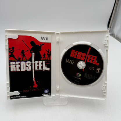 Wii Red Steel Video Game White Complete with Box and Manual