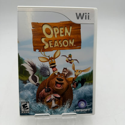 Wii Open Season Video Game Complete with Manual and Box
