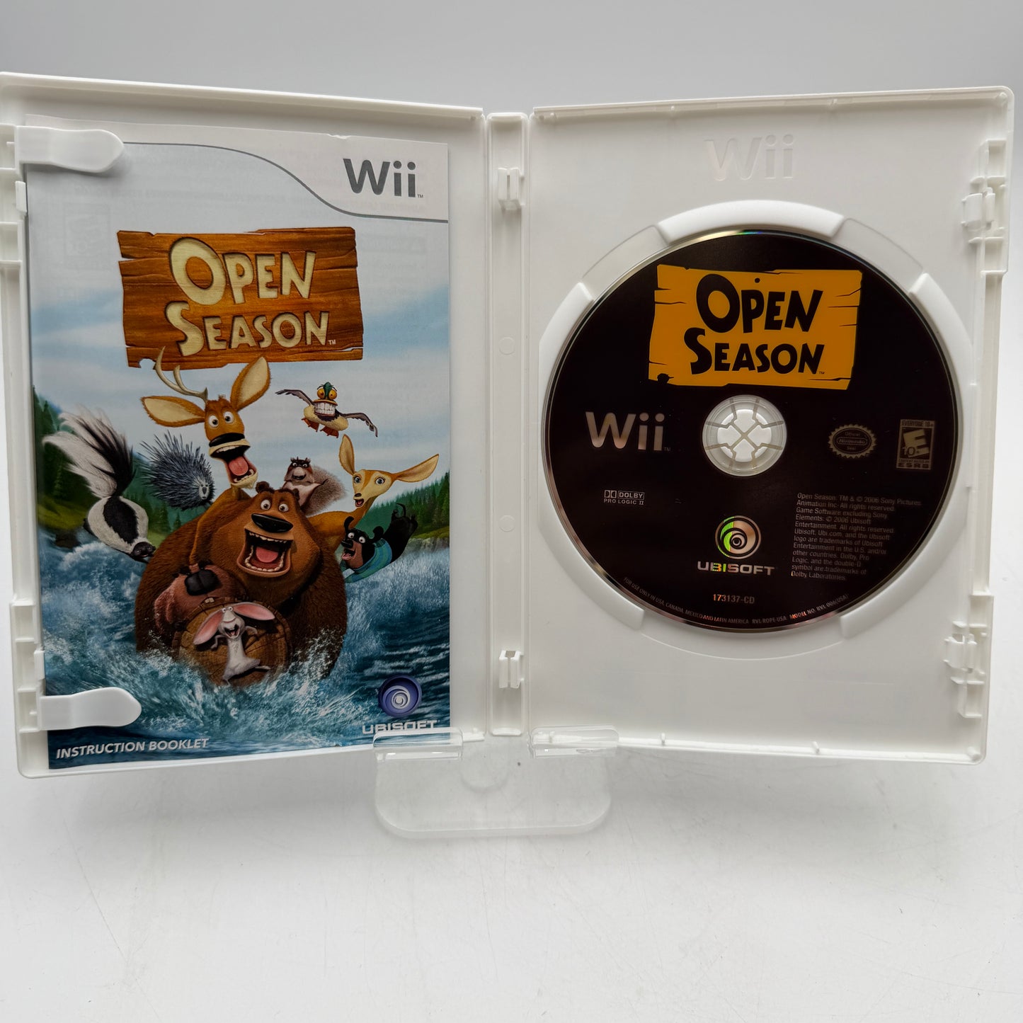 Wii Open Season Video Game Complete with Manual and Box