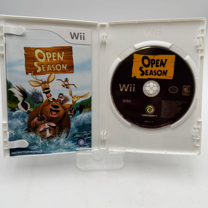 Wii Open Season Video Game Complete with Manual and Box