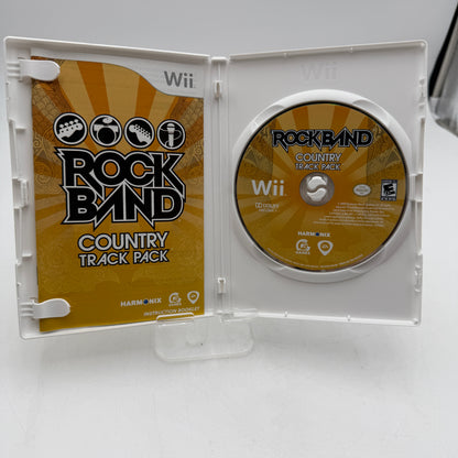 Wii Rock Band Country Track Pack 2 Complete with Box and Manual