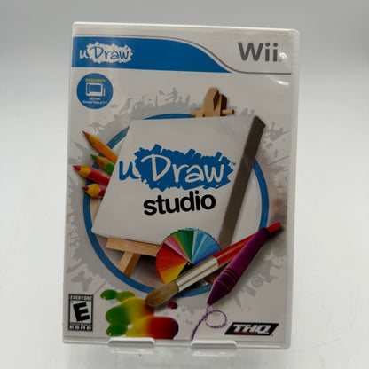 Wii uDraw Studio Video Game White Complete With Box and Manual