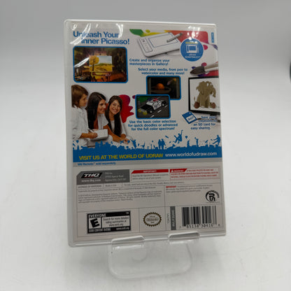 Wii uDraw Studio Video Game White Complete With Box and Manual