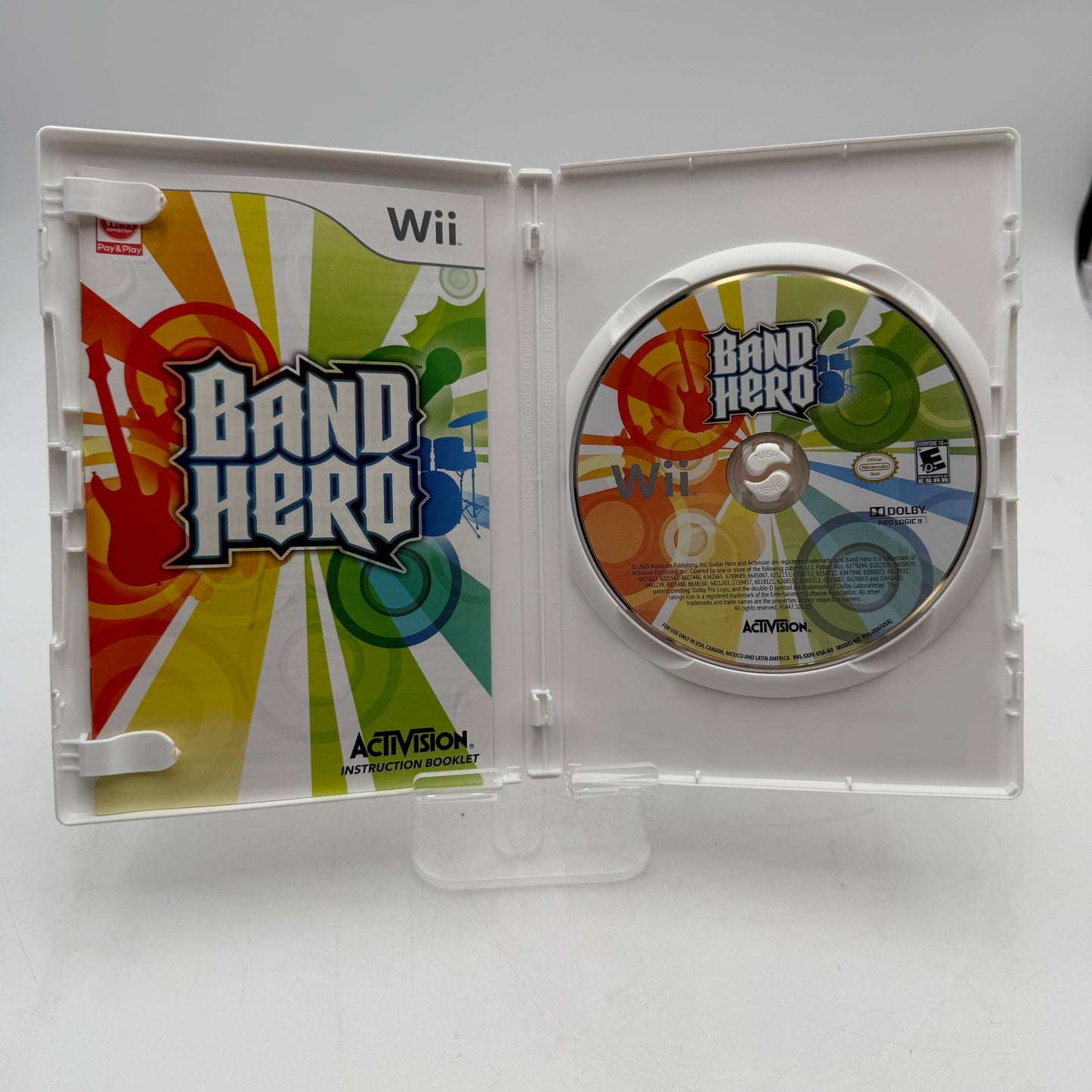 Wii Band Hero CIB