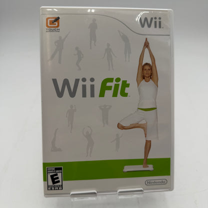 Nintendo Wii Fit Game Only White Complete With Box and Manual