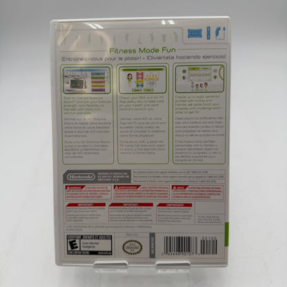 Nintendo Wii Fit Game Only White Complete With Box and Manual