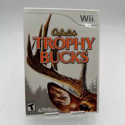 Cabela's Trophy Bucks for Nintendo Wii Complete with Box, Manual & Inserts
