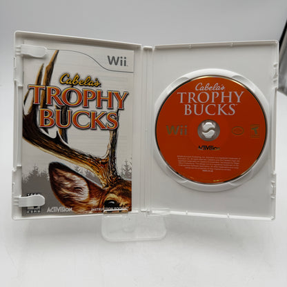 Cabela's Trophy Bucks for Nintendo Wii Complete with Box, Manual & Inserts