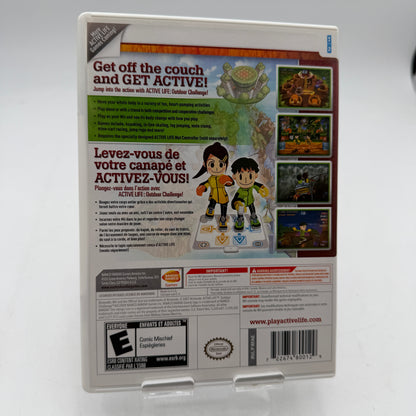Wii Active Life Outdoor Challenge Video Game Complete with Box and Manuals