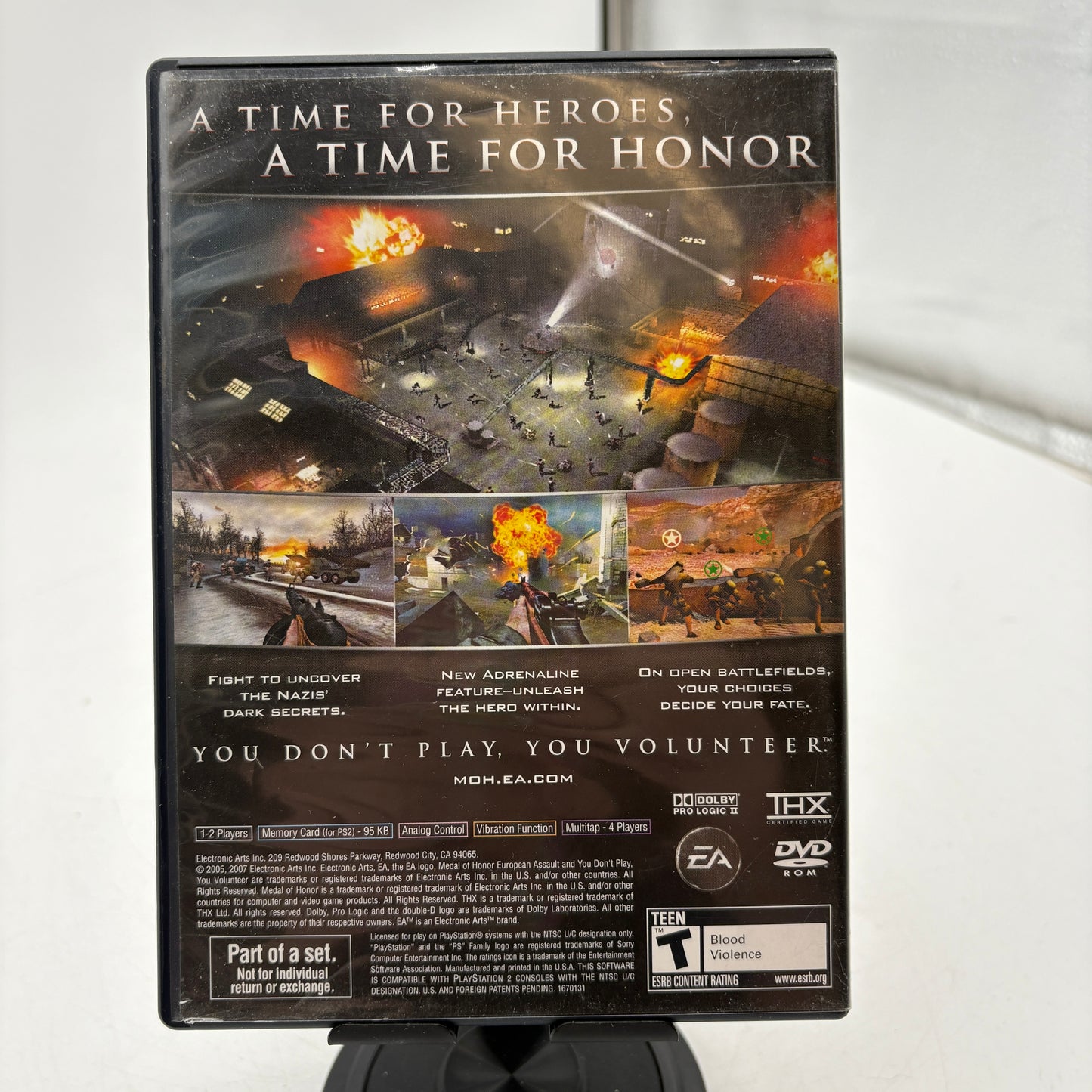 Medal of Honor: European Assault PlayStation 2 CIB