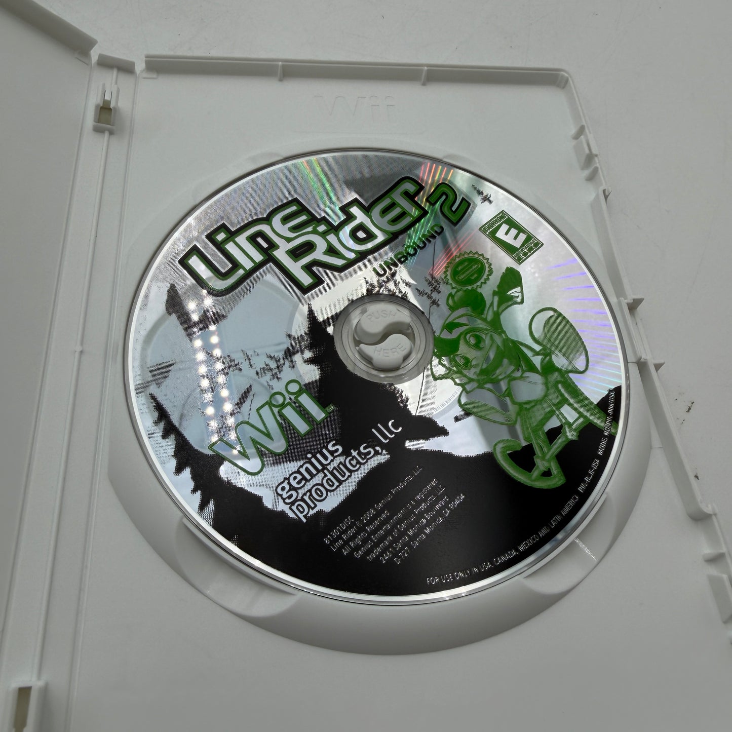 Wii Line Rider 2 Unbound CIB