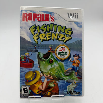 Wii Rapala Fishing Frenzy CIB