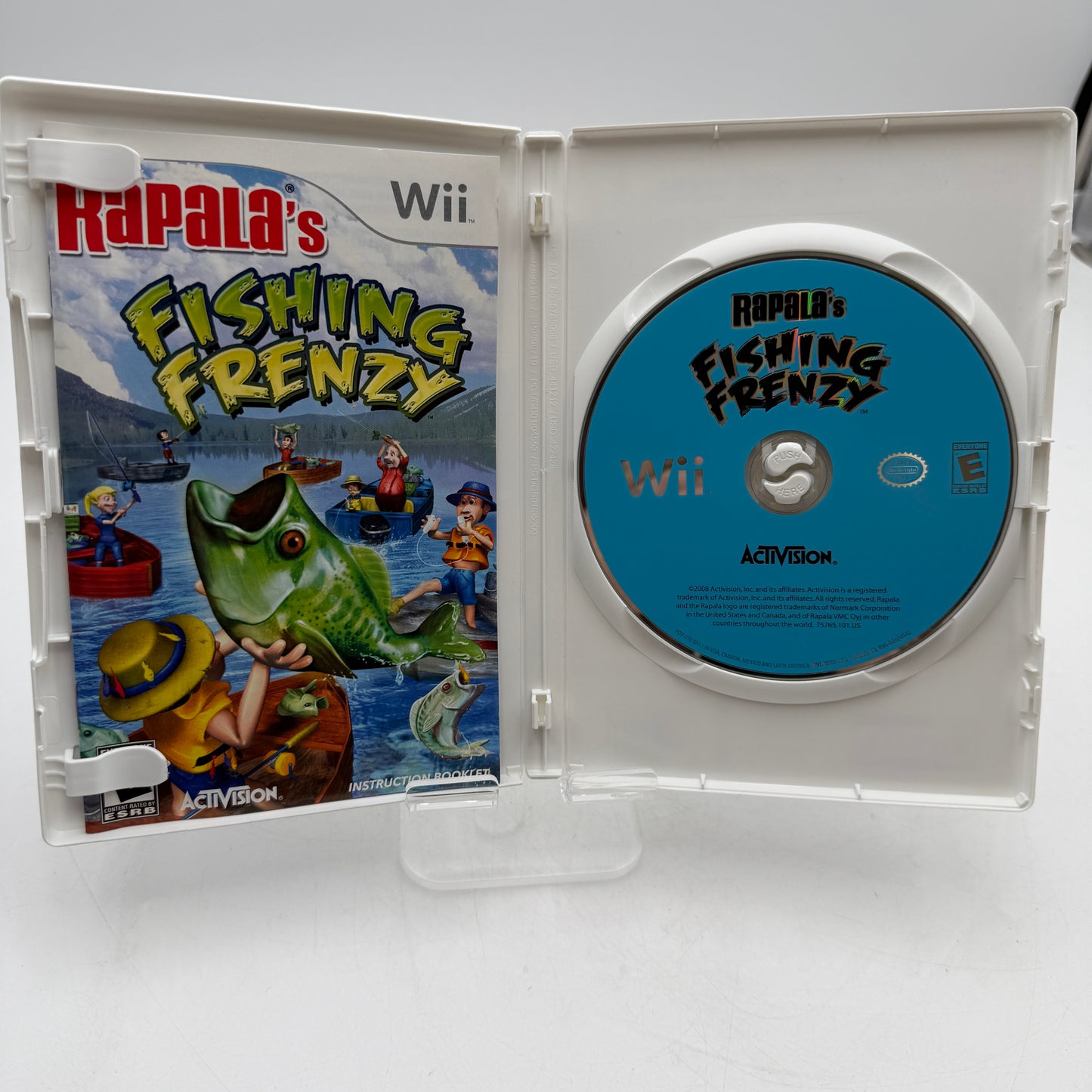 Wii Rapala Fishing Frenzy CIB