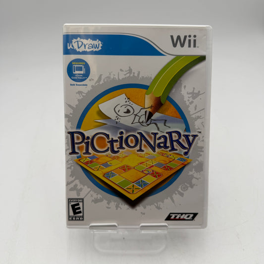 Wii Pictionary Video Game CIB