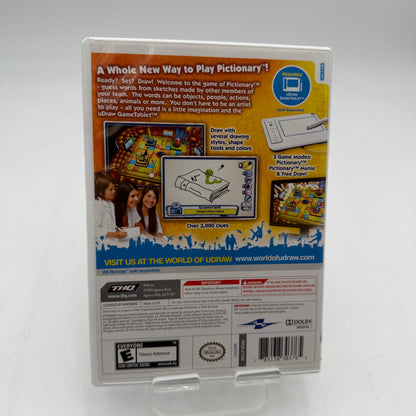 Wii Pictionary Video Game CIB