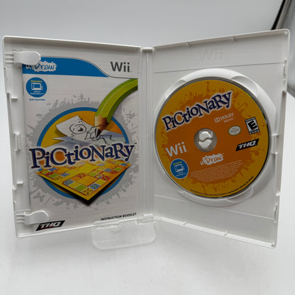 Wii Pictionary Video Game CIB