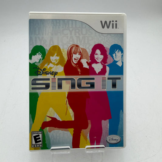 Disney Sing It for Wii CIB