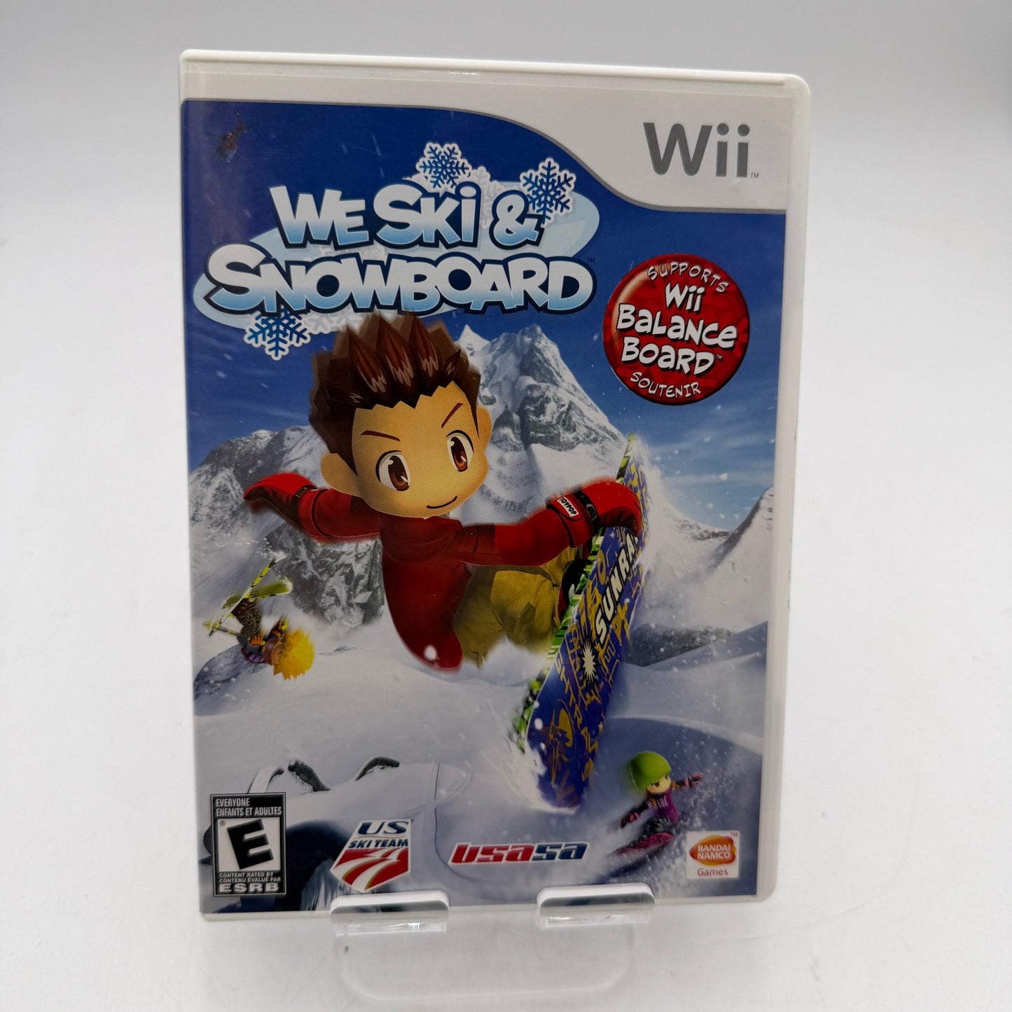 Wii We Ski and Snowboard Game CIB