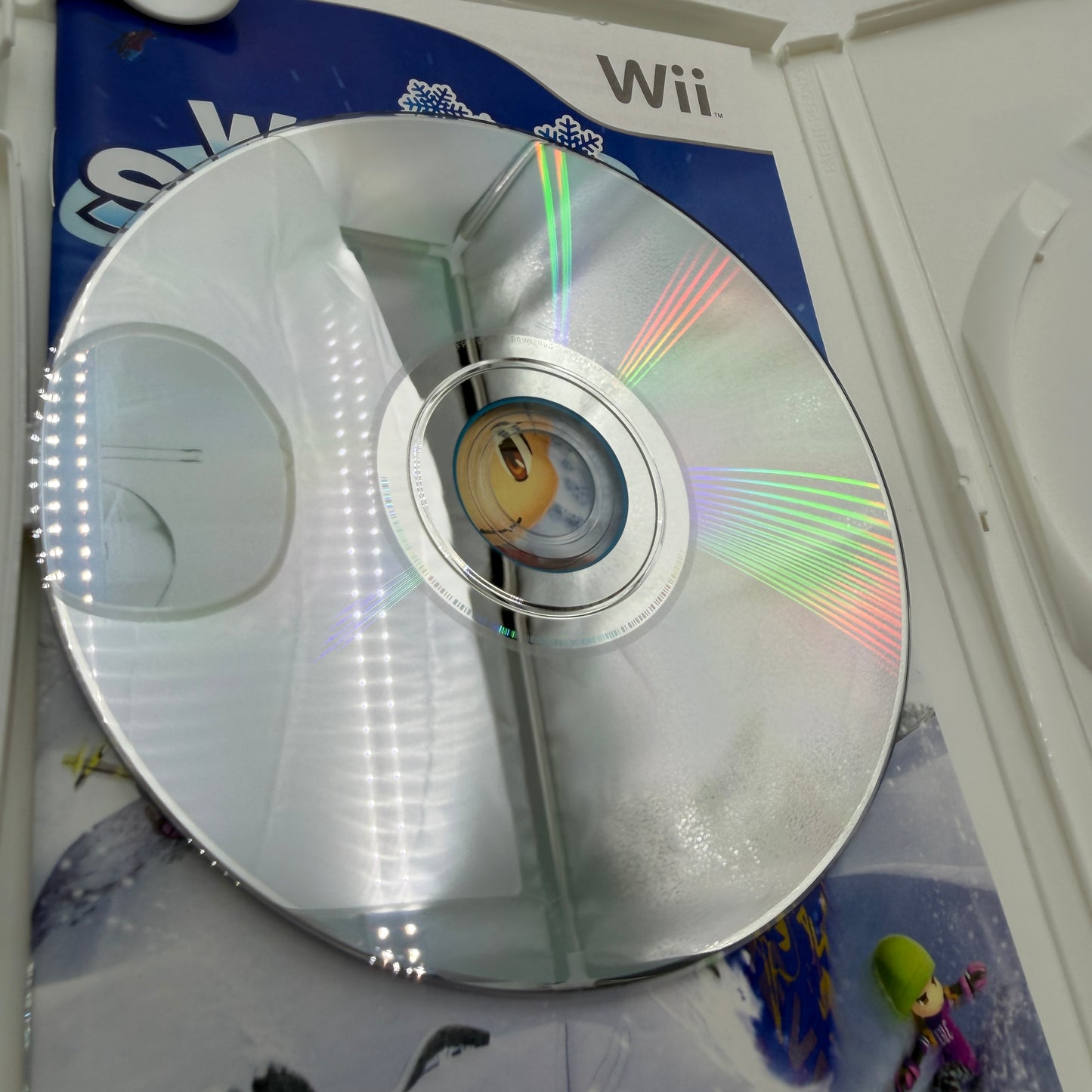 Wii We Ski and Snowboard Game CIB