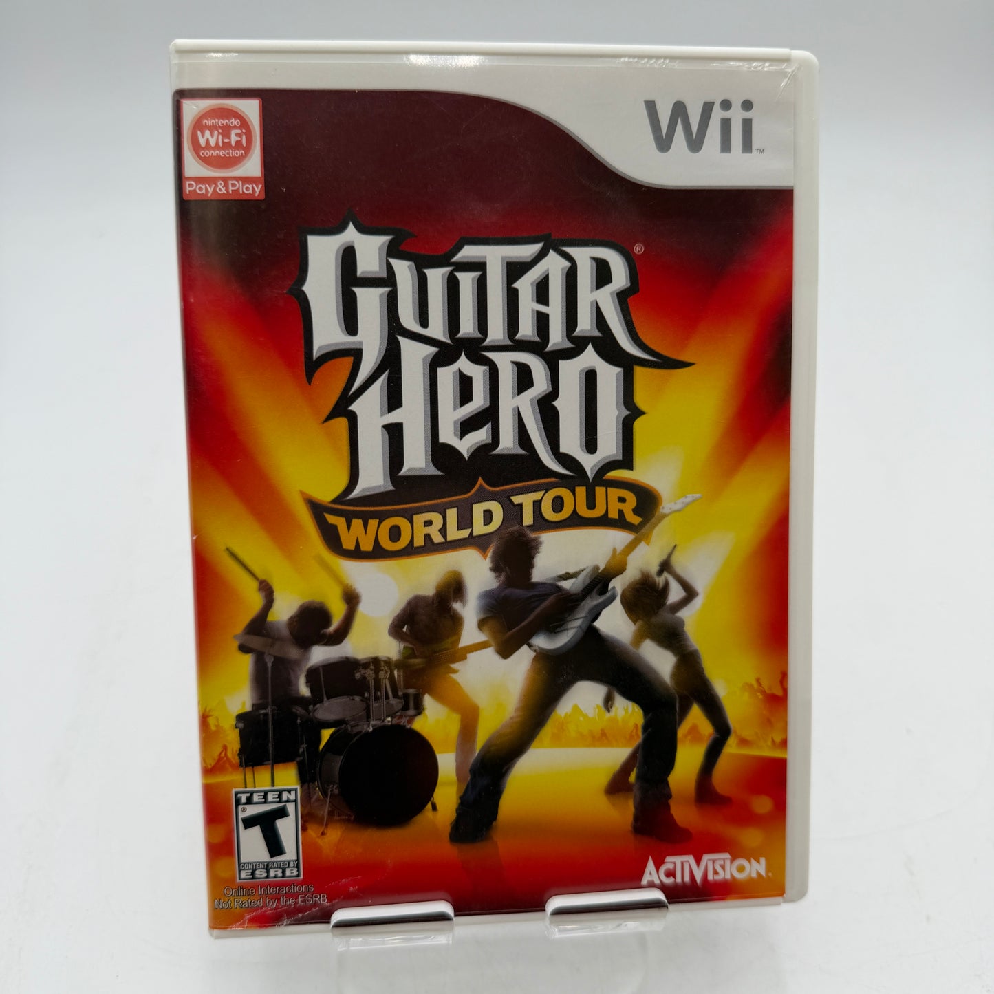 Wii Guitar Hero World Tour [Dual Guitar] Game CIB