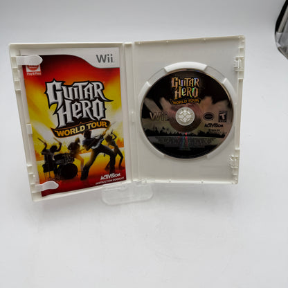 Wii Guitar Hero World Tour [Dual Guitar] Game CIB