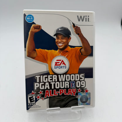 Wii Tiger Woods 2009 All-Play Game CIB