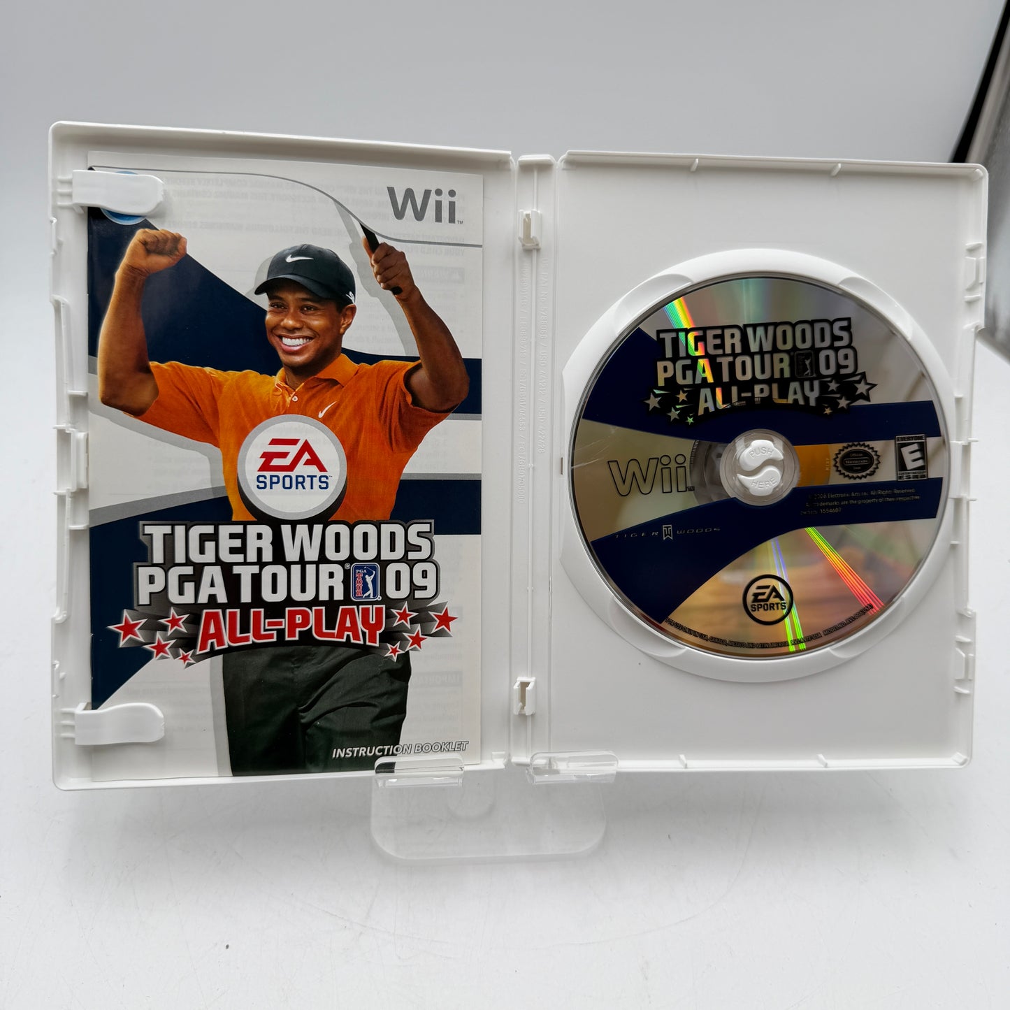 Wii Tiger Woods 2009 All-Play Game CIB