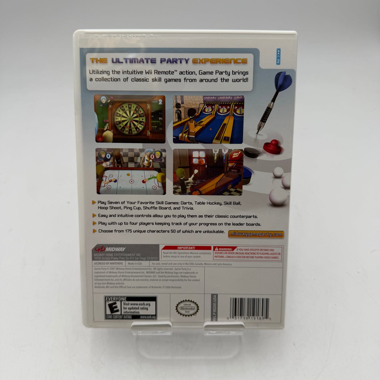Wii Game Party CIB